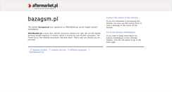 Desktop Screenshot of bazagsm.pl